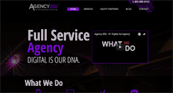 Desktop Screenshot of agency850.com